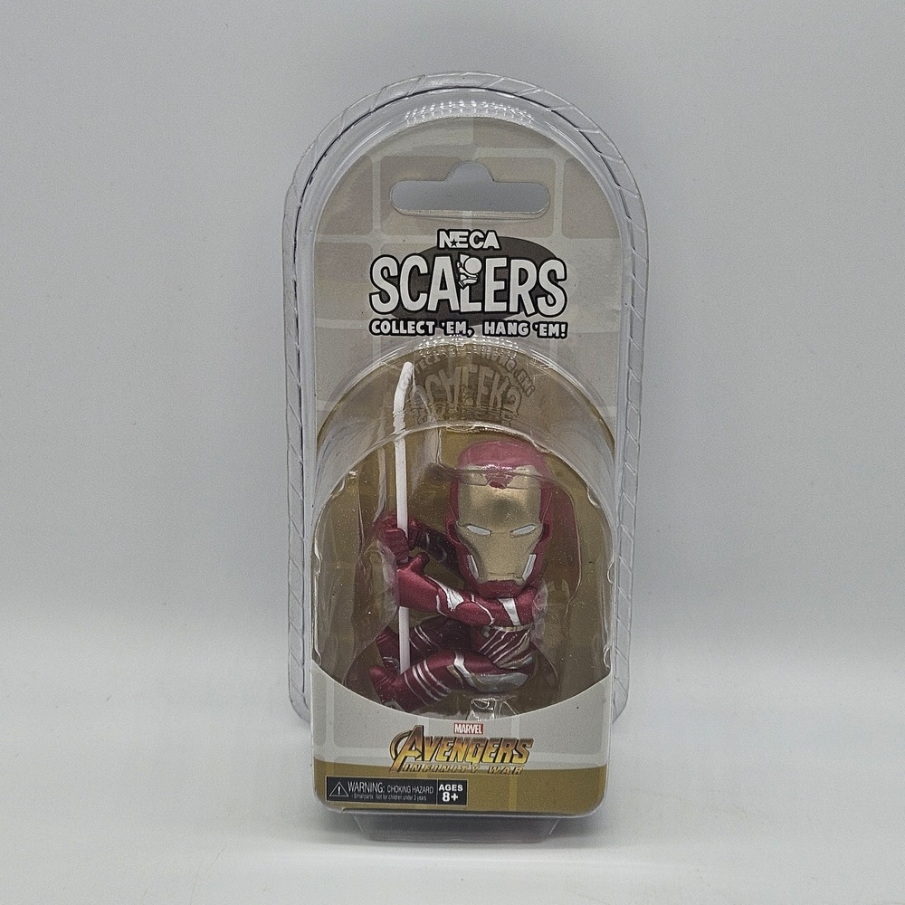 NECA Scalers Iron Man Avengers Infinity War Mini Figure HTF Cord Cable Wrap NEW